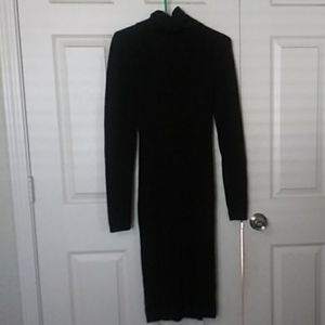 Turtaleneck sweater dress